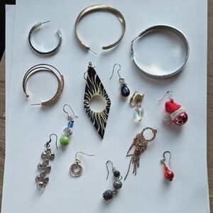 Stylish Gold and Silver Earring Collection